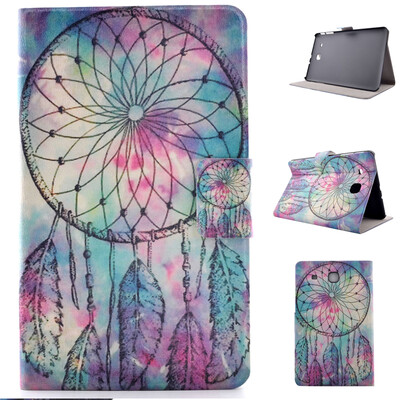 

Dreamcatcher Стиль Классический флип Обложка с функцией подставки и слот для кредитных карт для Samsung Galaxy Tab E T560