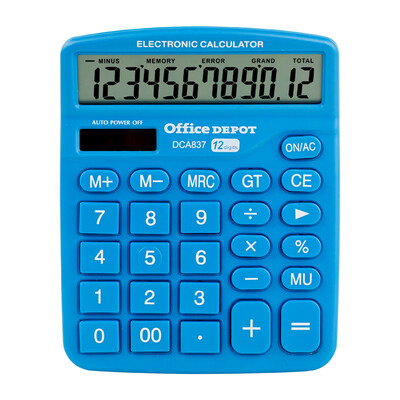 

Управление Депо (Office Depot) Функция электронный калькулятор 10 + 2 синих 240 видов эксплуатации раздвижных конструкции крышки DCA82MS
