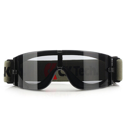 

Chengyu Technology CK-Tech CKY-045JH Anti-shock Gray Lens Climbing Riding Goggles Skiing Reality CS Protective Glasses