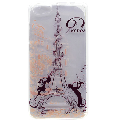 

Музыка башня Pattern Мягкий тонкий ТПУ резиновый силиконовый чехол гель чехол для Wiko Lenny 2