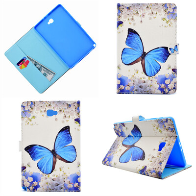 

бабочка Стиль Классический откидная крышка с подставкой Функция и слот кредитной карты для Samsung GALAXY Tab A 10.1 T580