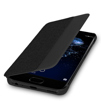 

KOOLIFE Huawei P10 мобильный телефон чехол интеллектуальная защита от сна покрытие флип окна защита оболочки анти-борьба мобильный телефон чехол жесткие оболочки для Huawei p10 черный