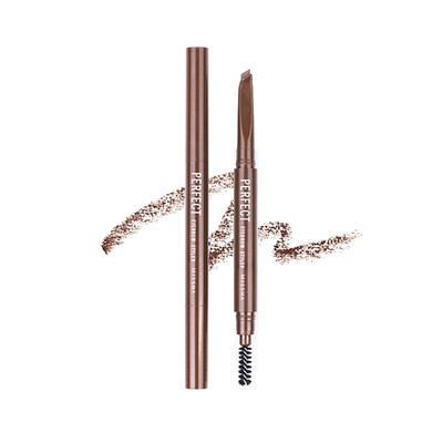 

Mystery still MISSHA automatic Mei Mei pen red brown 026g waterproof sweat lasting three-dimensional triangle pen