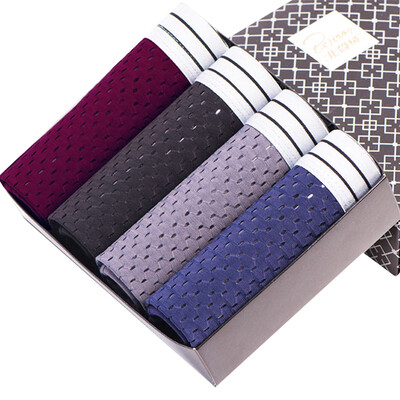 

Arctic velvet B541300111 men&39s underwear 4 mixed color gift box men&39s underwear breathable angle underwear male mesh men&39s underwear L