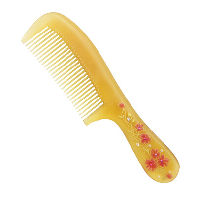 

Jingdong supermarket Yu Mei horns lacquer art comb hand-painted cherry grass gift box birthday gift