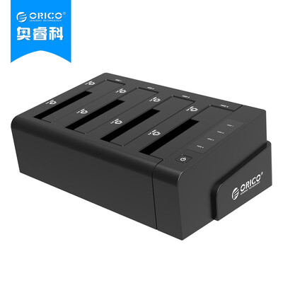 

ORICO (ORICO) 6648US3-C четырехдисковый SATA последовательный порт USB3.0 жесткий диск перетащить четыре автономные копии жесткого диска черный