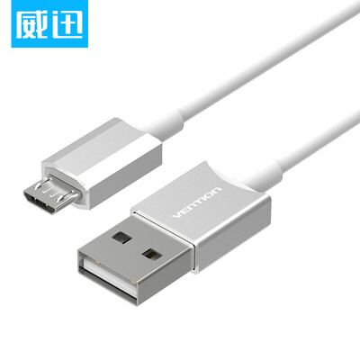 

Weibo VENTION Andrews mobile phone data line lengthen usb charger line Huawei Samsung millet Meizu data cable charging line white 05 meters VAS-A20-W050