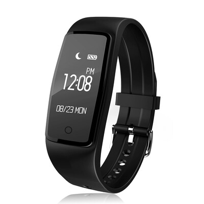 

Makibes S1 Bluetooth 4.0 Heart Rate Monitor Smartband вызовов Напоминание удаленной камеры Фитнес Tracker для IOS Android