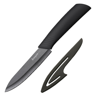 

BAYCO BD8022 4-Inch Black BladeSheath Ceramic Kitchen accessories Sharpening-Free