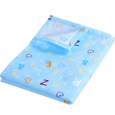 

elephant baby (elepbaby) baby cotton bed kindergarten children's bed crib bed sheets 140 * 90cm (letter bean green