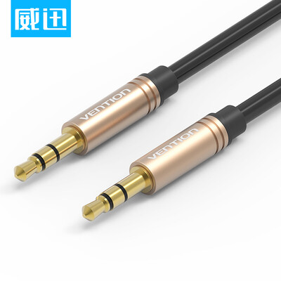 

Weining (VENTION) AUX автомобильный аудиокабель 3,5 мм общедоступный соединительный кабель телефон аудиокабель гарнитура компьютерная линия 1 м черный P360AC-B100