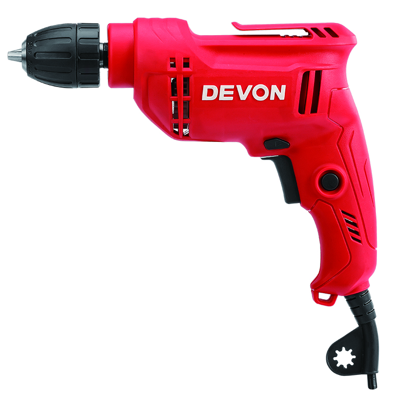 

Devon 10mm electric drill 1818-4-10RE with speed forward&reverse hand drill electric screwdriver pistol drill electric drill household hardware electric tools