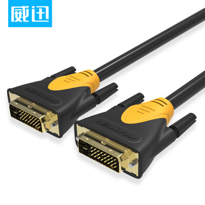 

WDC (VENTION) DVI24 + 1 кабель DVI-D с двухканальным цифровым видеосигналом высокого разрешения для видеосигнала с компьютерным монитором для видеосигнала 2 метра черный VAD-A03-B200