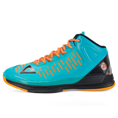 

PEAK men&39s basketball shoes Parker second generation breathable wear professional sports shoes E44323A ceramic green black 39 yards