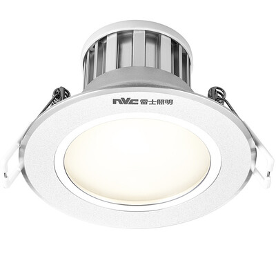 

Супермаркет] [Jingdong NVC (The NVC) NVC Свет LED вниз металлический алюминий серебристый песок 3000K 4 Вт Warmwhite отверстия 7,5-8,5 см