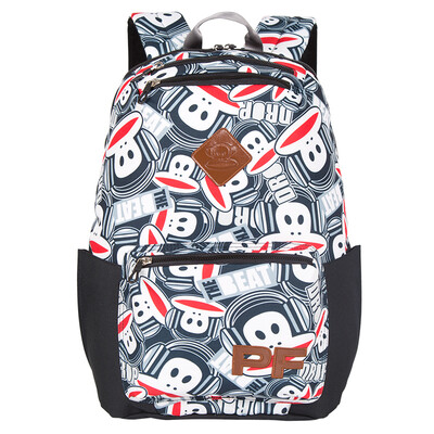 

Paul Frank big mouth monkey casual bag bag large capacity fashion trend shoulder bag PKY2152B black