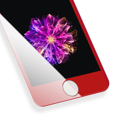 

ESK iPhone6 ​​/ 6s Plus tempered film Apple 6 / 6s Plus glass film 3D soft edge full-screen high-definition explosion-proof mobile phone protective film JM104- Chinese red