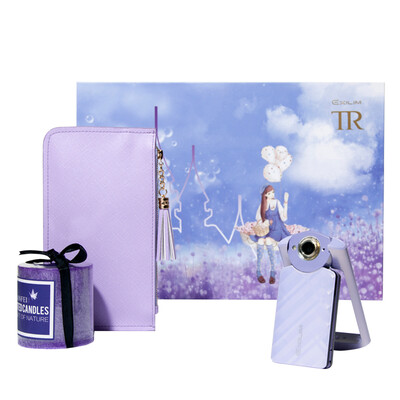 

Casio (CASIO) EX-TR550 «Фиолетовый» Может у вас есть ограниченное подарочные коробки (11,1 миллиона пикселей 21мм широкоугольный) светло-фиолетовый красота камера автоспуска артефакт