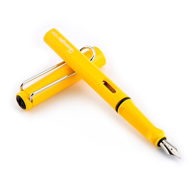 

Guangbo (GuangBo) F tip pen tip / practice word iridium gold pen / signature pen (gift ink bag) yellow GB1091Y