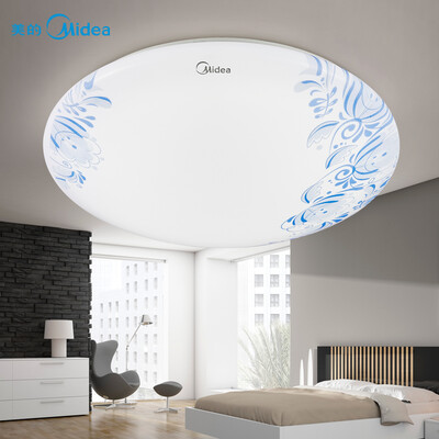 

Midea (Midea) Светодиодная потолочная лампа гостиная спальня кабинет лампа балкон лампа белый простой круглый 16W Shangxiang