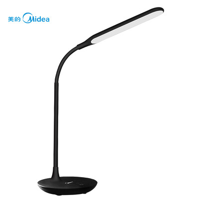 

[Jingdong Supermarket] Midea (Midea) rechargeable LED desk lamp work learning reading lamp goods elegant / black 4000K
