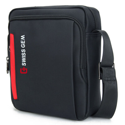 

Jingdong Supermarket SVVISSGEM Shoulder Messenger Bag Business Fashion Men&39s Bag Shoulder Bag Waterproof Leisure iPad Bag Travel Bag SA-5008 Black