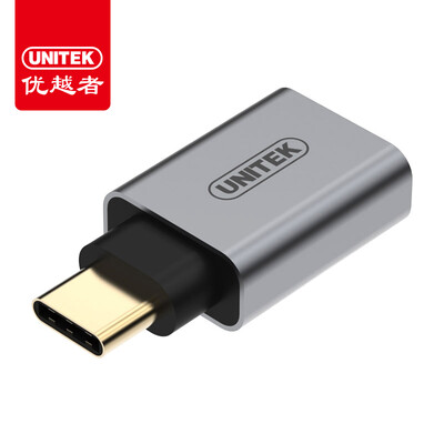 

(UNITEK) otg адаптер Тип-C для USB-конвертер данных Поддержка конвертера Apple Huawei P10 слава музыка как просо мобильный телефон подключение U диск серый Y-A025CGY