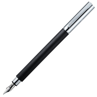

Faber-castell ambitious series of resin black pen / ink pen 148141 F tip