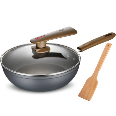 

Ai Shi Da frying pan 26CM oil you control the series of new non-stick frying pan JL26Y1WG steak pot non-stick pan wok