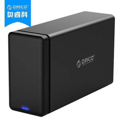 

Orrick Division (ORICO) NS200RU3 3,5 Yingcun USB3.0 Дисковый массив окно с двойной бородкой поддержка настольных корпусов RAID HDD Enclosure 10TB жесткий диск черный
