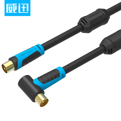 

Wending (VENTION) cable TV high-definition interface line closed-circuit RF RF cable adapter set-top box digital TV signal line black 1 m VAV-A02-B100