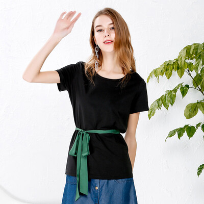 

Red Bean IDF Women &39s Colorful City Short Sleeve T - Shirt FTD7210B 04 White 160 84A