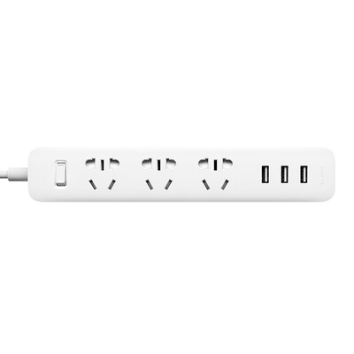 

MI Patch Board with 3 USB Ports3 Sockets white