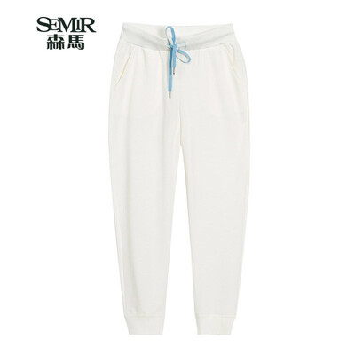 

Semir Semir casual pants summer sports casual pants youth Korean version of the wild pants 12216260055 in the flower gray M