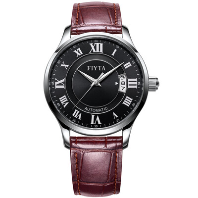 

Fiyta (FIYTA) watch Zhuo Ya series of mechanical male watch white belt DGA0006.WWR