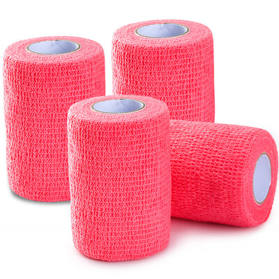 

Надежный (победитель) нетканый эластичные пластыри 7.5cm * 4,5 м 4 тома / коробка куски красной