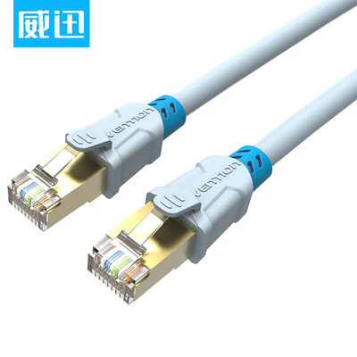 

WDC (VENTION) Категория 6 Кабель Cat6 Категория 6 Экранированный сетевой кабель перемычки 10 м (синий) VAP-A06-S1000