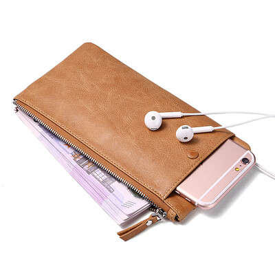 

Bosi Дэн Дейтон (BOSTANTEN) длинный отрезок мужского кошелька первого слоя кожи молния бумажник мужчины бумажник корейского бизнес молодых мягкий коричневый кожаный ремешок для часов B3161041