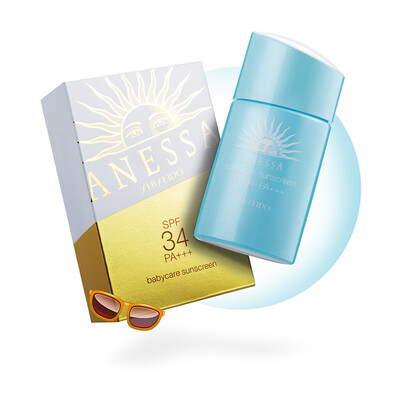 

ANESSA Biha Sun Lotion 25ml Shiseido ANTI-SPF30 Children&39s protection for mild non-stimulating sunscreen
