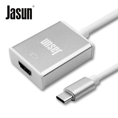 

JASUN USB31 Type-C to HDMI female converter type-c HD converter TV monitor line support 12-inch MacBook access TV JS-152