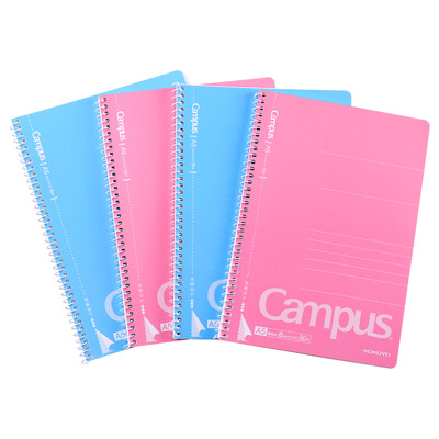 

KOKUYO Campus Classic spiral binding easy to tear the book Notepad A5 50 page 4 The color of the random installed WCN-CSN3510