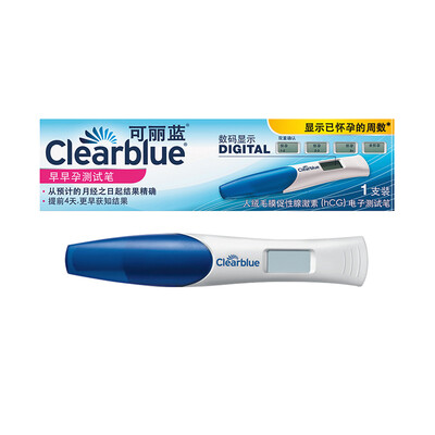 

Clearblue электронный тест на беременность 1 шт.