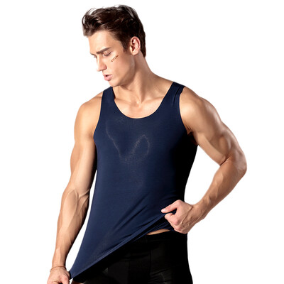 

MEXICAN men's sports vest with round collar