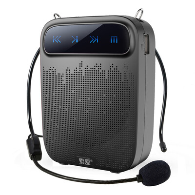 

Sony Ericsson S-418 10W high-power portable digital loudspeaker small bee loudspeaker teaching dedicated teacher guide card player player singing machine wisdom black