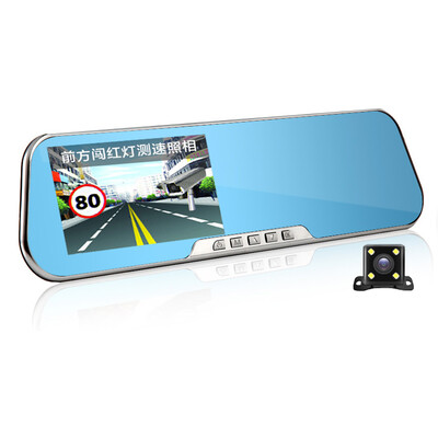 

JADO D600S-GD dual-lens drive recorder 1296P night vision speed warning