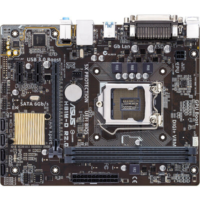 

ASUS H81M-D R2.0 Motherboard (Intel H81 / LGA 1150