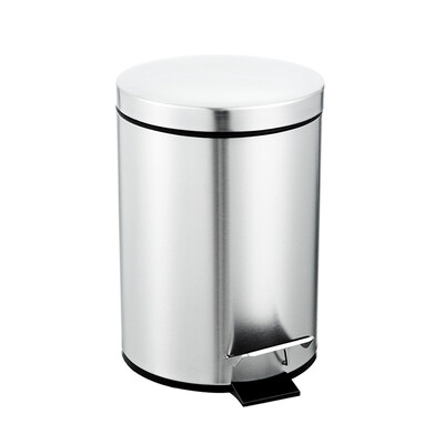 

Ou Runzhe slow down the trash trash 8L stainless steel waste paper bucket comes with plastic bags patent
