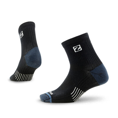 

Sai Le Zealwood spring&summer outdoor daily leisure function socks fast dry moisture perspiration comfortable sports socks coconut fiber Everyday series black 1695S code a pair of