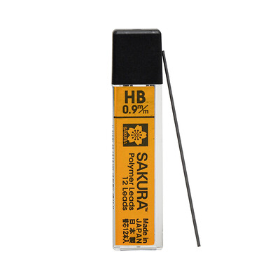 

Sakura Mechanical Pencil Lead Refills 09mm HB