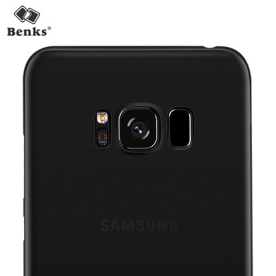 

Benks Samsung Galaxy S8 + мобильный телефон чехол защитная крышка S8 + матовая всеохватывающая защитная оболочка S8 + защитная оболочка леденец серии real black
